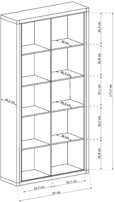 Стеллаж / полка Dallas D23