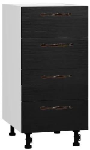 BlanKit D40.Ts4 White+OakBlack.381 M2