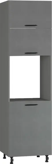 BlanKit D60C.h214 Graphite+Concrete gray.352 M Skapis