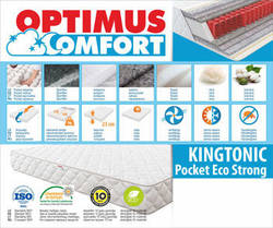 Матрас 82*180 Kingtonic Pocket Eco Strong