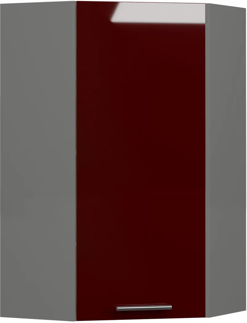 BlanKit G60N.h105 Graphite+Bordo.G410 Skapis