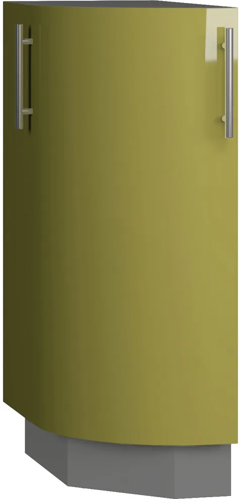 BlanKit D30R Graphite+Lemon.G425 Skapis