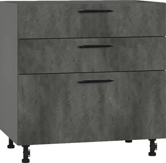 BlanKit D80.Ts3 Graphite+CementDark.M361 M