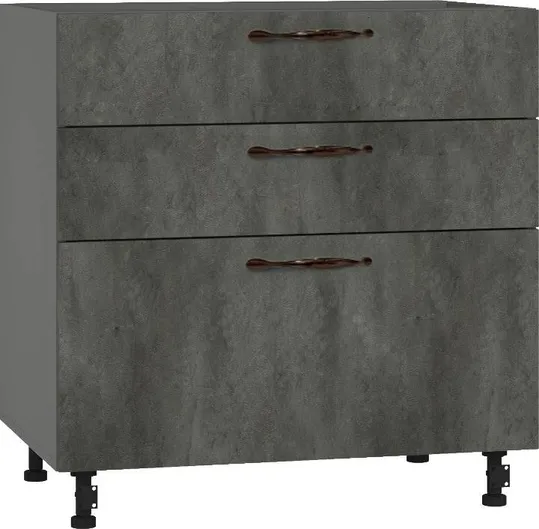 BlanKit D80.Ts3 Graphite+CementDark.M361 M2