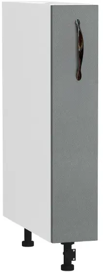 BlanKit D15C White+Concrete gray.352 M2 Skapis