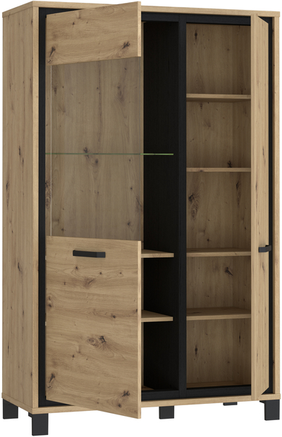 Витрина / полка со стеклом Trondheim TDHV622L