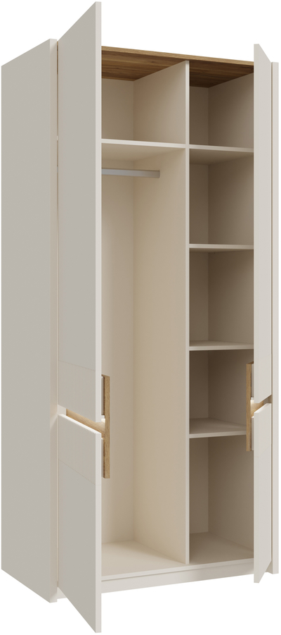 Шкаф для одежды с вешалкой Oak Squere OSQS821B