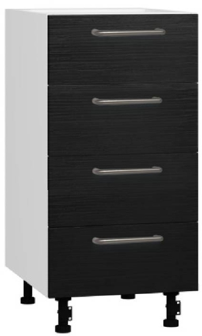 BlanKit D40.Ts4 White+OakBlack.381 U4