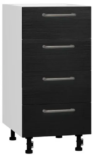 BlanKit D40.Ts4 White+OakBlack.381 U4