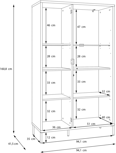 Vitriin Seravel  SVLV621L