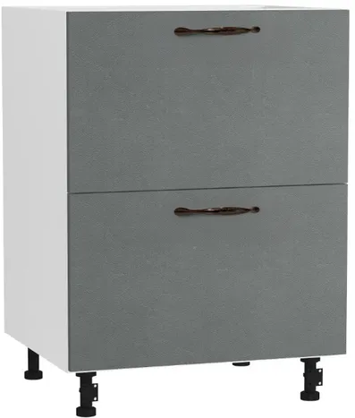 BlanKit D60.Ts2 White+Concrete gray.352 M2