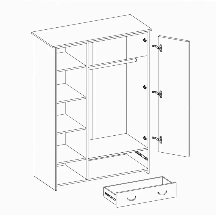 Kapp riidepuu toruga Kosmo 1S3D 19