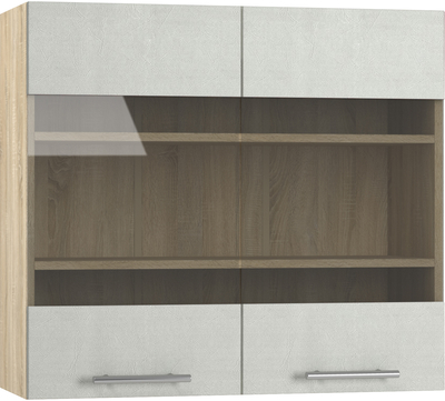 Кухонный шкаф модульной системы BlanKit G80W Sonoma+Concrete cream.353 