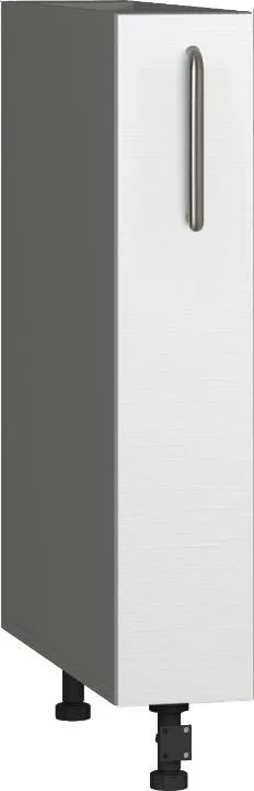 Кухонный шкаф модульной системы BlanKit D15C Graphite+OakWhite.266 U4