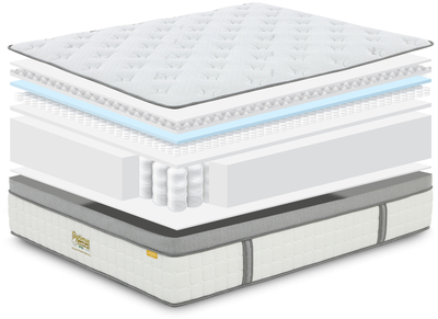 160*200*35 Royal Double Pocket Memory 2609