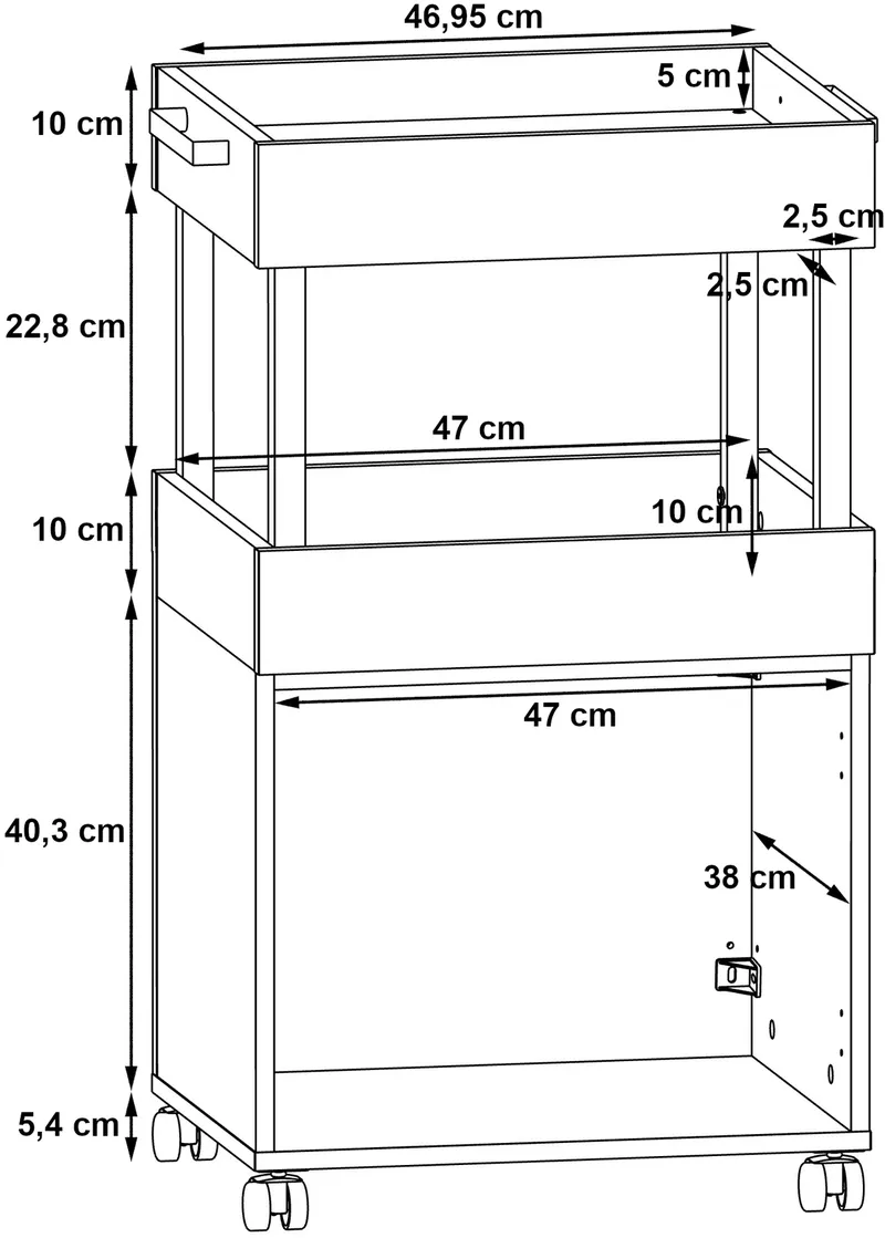 Сервировочные тележки Home Bar HMBK202