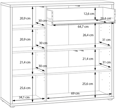 Обувная полка / шкаф для обуви Alice Springs ACSD231