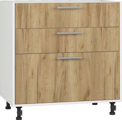 BlanKit D80.Ts3 White+Oak Kraft Gold К003