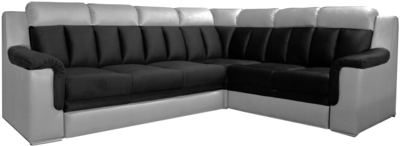 Stūra dīvāns L veida Luna BL+3F+R+2P+BP wersja1