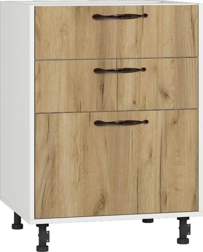 BlanKit D60.Ts3 White+Oak Kraft Gold К003 M2