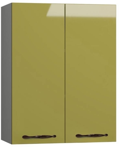 BlanKit G52 Graphite+Lemon.G425 M2 Skapis