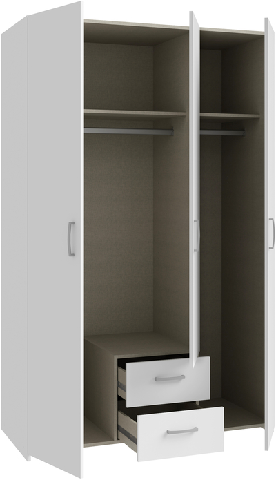 Шкаф для одежды с вешалкой Econobox ECBS832