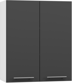 Кухонный шкаф модульной системы BlanKit G60.D White+Graphite.M702