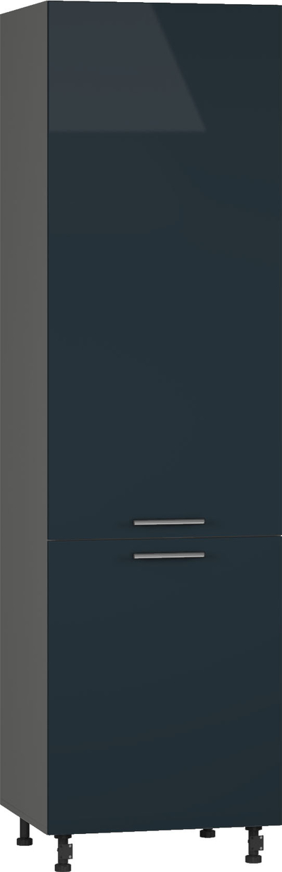 Кухонный шкаф модульной системы BlanKit D60L.h214 Graphite+Storm.G293