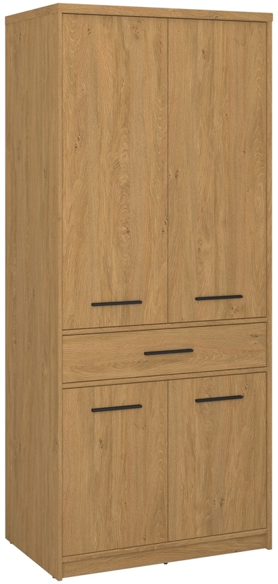 Шкаф для одежды с вешалкой Pavi 4D1S