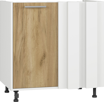 Кухонный шкаф модульной системы BlanKit D80N White+Oak Kraft Gold К003