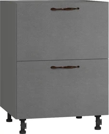 BlanKit D60.s2 Graphite+Concrete gray.352 M2 Skapis