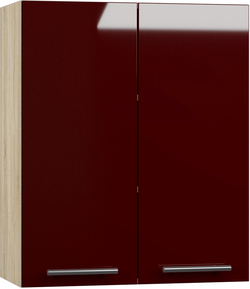 Кухонный шкаф модульной системы BlanKit G60 Sonoma+Bordo.G410
