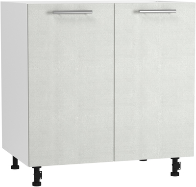 Кухонный шкаф модульной системы BlanKit D80 White+Concrete cream.353