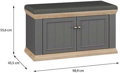 Jalatsikapp-riiul Pontypool PNTD122