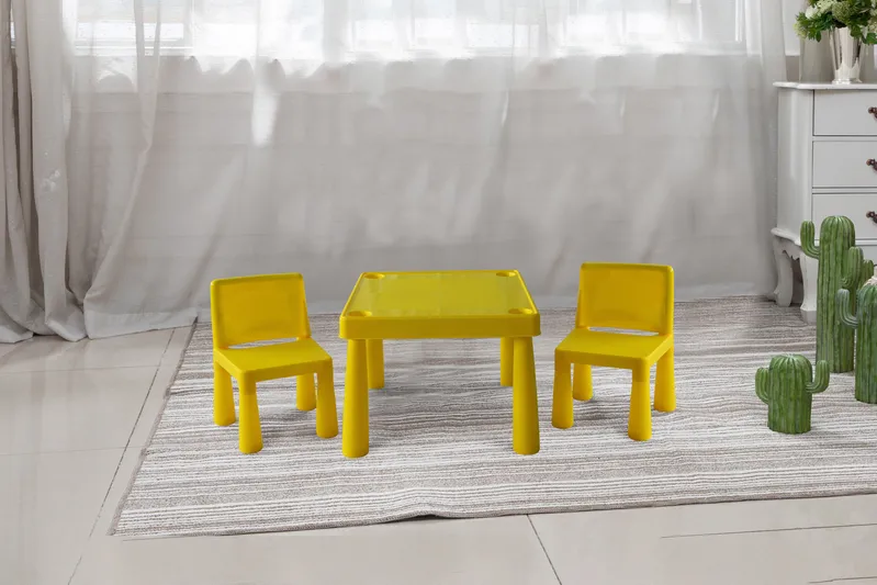 Детский стол + кресло Funny Square 1+2 27101TS/27101-Y
