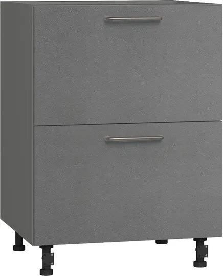 BlanKit D60.s2 Graphite+Concrete gray.352 U4 Skapis