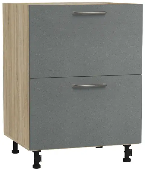 BlanKit D60.s2 Sonoma+Concrete gray.352 U4 Skapis