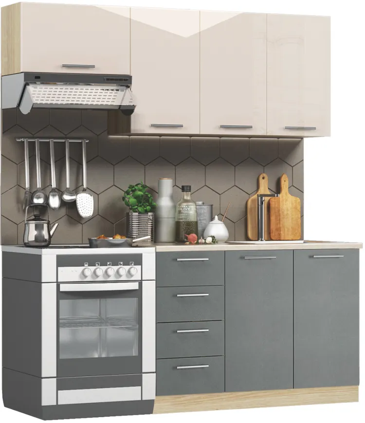 BlanKit 180 Beige.G406/Concrete gray.352