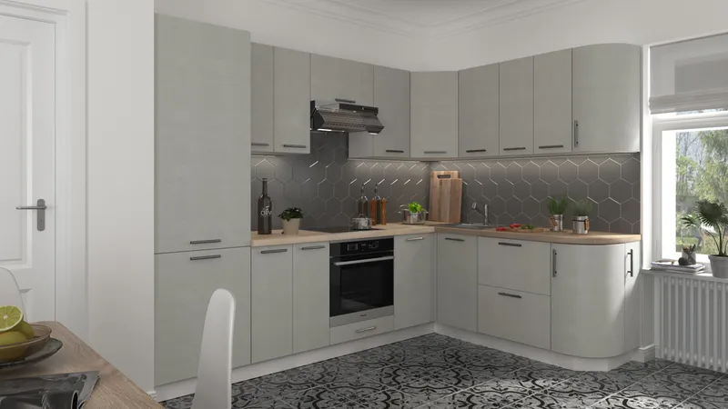 BlanKit 280/190 ConcreteCream.M353 W