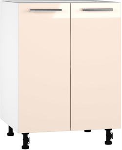 Кухонный шкаф модульной системы BlanKit D60 White+Beige.G406