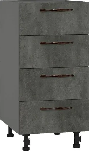 BlanKit D40.Ts4 Graphite+CementDark.M361 M2