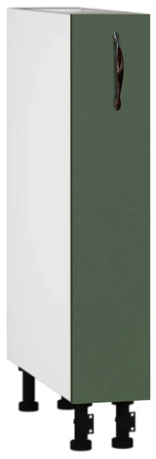 Köögikapp BlanKit D15C White+GreenSmoky.M356 M2