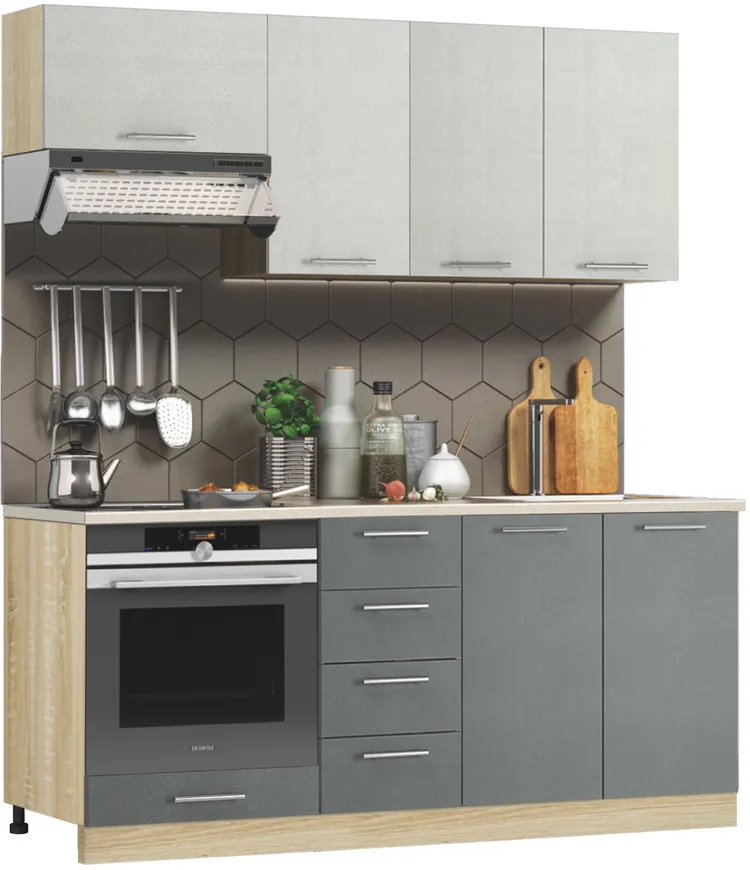 BlanKit 180C Concrete cream.353/Concrete gray.352