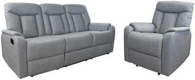 Dīvāns ar krēsliem Davos 3RR1R