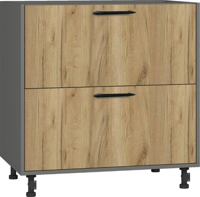 BlanKit D80.Ts2 Graphite+OakKraftGold.MК003 M