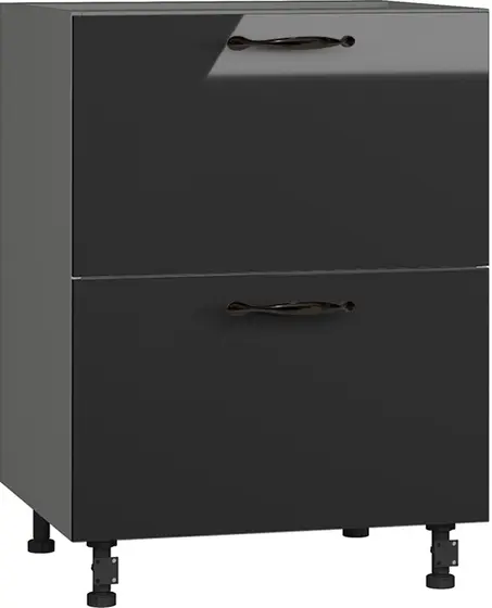 BlanKit D60.s2 Graphite+Graphite.G399 M2 Skapis