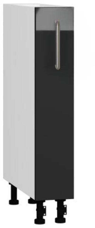 Köögikapp BlanKit D15C White+Graphite.G399 U4