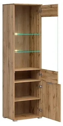 Витрина / полка со стеклом Zele REG1W1D B