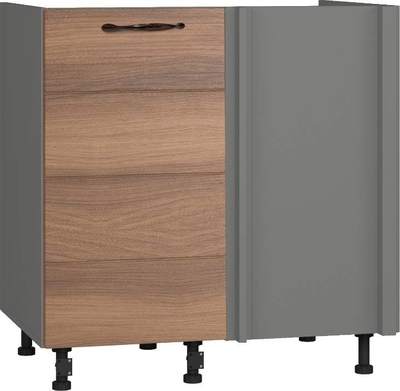 Кухонный шкаф модульной системы BlanKit D80NK Graphite+Chicory dark.395 M2