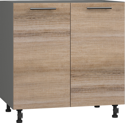 Кухонный шкаф модульной системы BlanKit D80 Graphite+Sequoia.270